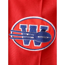 Stitched 16 Red Football Jersey With Loose Embroidery, Fashionable, Casual, And Street Breathable Football Jersey