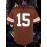 Men'S # 15 Brown Rugby Sweatshirt Suitable For Training, Competitions, Team Sports S-XXXL