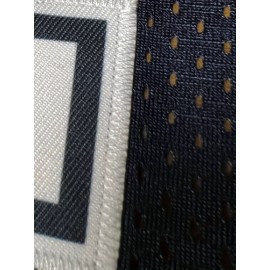 Men's Deep Blue #88 Embroidered Rugby Shirt - Breathable Polyester V-Neck Jersey, Loose Fit Stretch Knit for All-Season Training, Casual & Outdoor Activities - Machine Washable for Adults & Teens, Sports Training Gear, Durable Sports Apparel