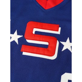 Men'S Ice Hockey Sweatshirt # 96 Is Suitable For Competition Training, Christmas And Halloween Team Sports S-XXXL