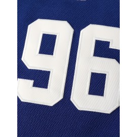 Men'S Ice Hockey Sweatshirt # 96 Is Suitable For Competition Training, Christmas And Halloween Team Sports S-XXXL